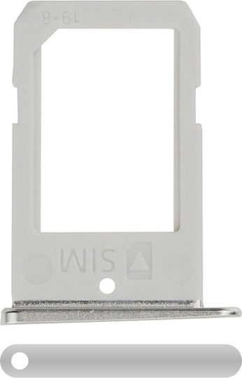 Sim Card Tray Samsung Galaxy S6 Edge Silver