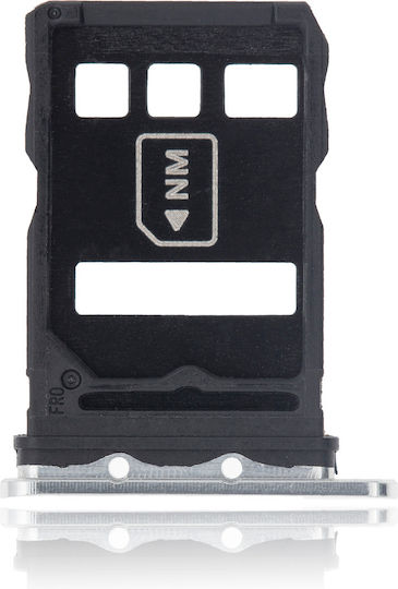 Sim Card Tray Huawei P40 Silver Frost