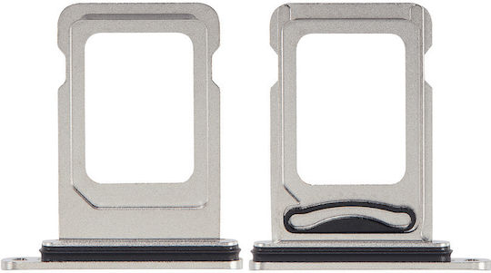 Dual Sim Card Tray Iphone 11 Pro 11 Pro Max Silver