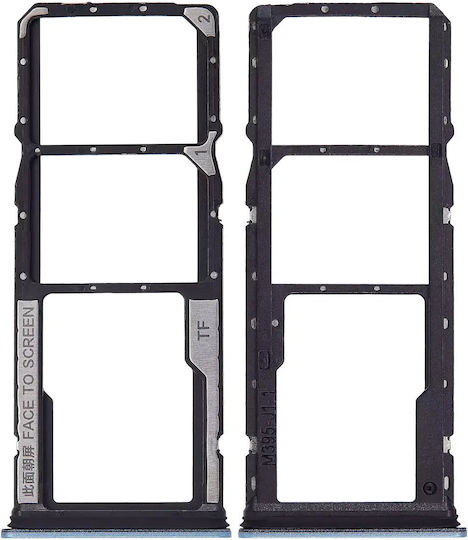 Sim Kartenhalter Xiaomi Redmi Note 12 4G Eisblau