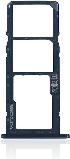 Dual Sim Card Tray Motorola Moto G7 Play Xt1952 2019 Blue