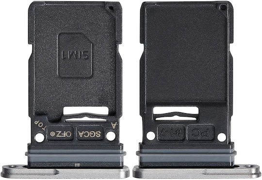 Single Sim Card Tray Samsung Galaxy S25 Fe 5g Gray Premium