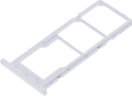 Двойна SIM карта тава Samsung Galaxy A02s A025 2020 A03 A035 2021 Бяла