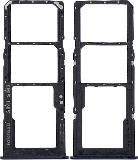 Dual Sim Card Tray Samsung Galaxy A30s A307 2019 Black