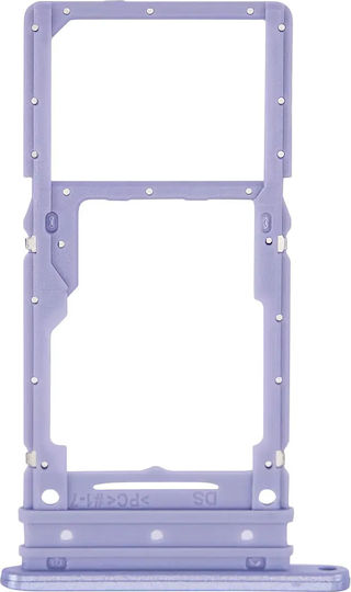 Dual SIM Kartenhalter Samsung Galaxy A34 A346 2023 Lila