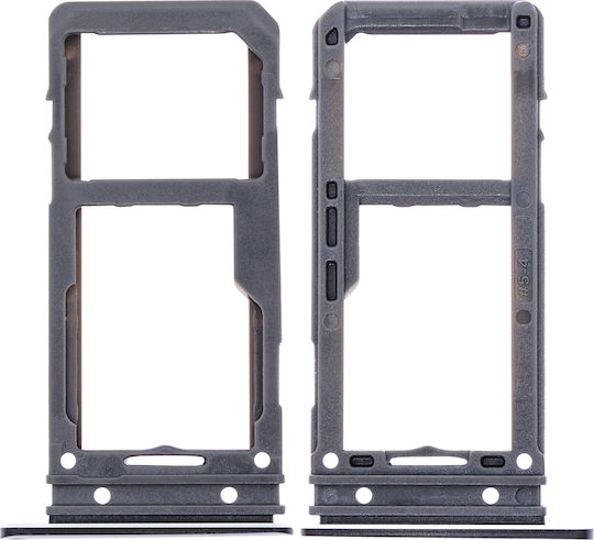 Dual Sim Card Tray Samsung Galaxy S8 S8 Plus Midnight Black