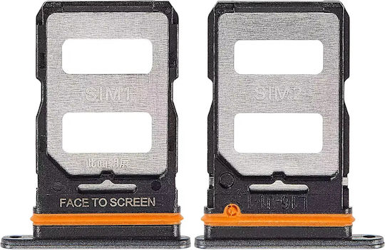Sim Card Tray Xiaomi Redmi Note 12t Pro Poco X4 Gt Black