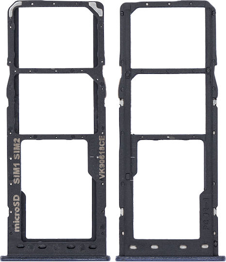 Dual Sim Card Tray Samsung Galaxy A10 A105 2019 Black