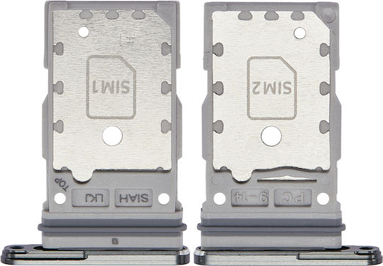 Dual SIM Kartenhalter Samsung Galaxy S23 Ultra 5G Grüne