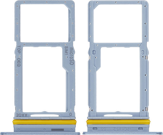 Tavă SIM Unică Samsung Galaxy A17 4g A175 2025 Premium Albastru Deschis