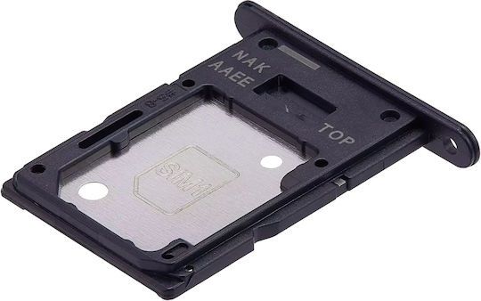 Single Sim Card Tray Samsung Galaxy A15 A155 2023 Brave Black