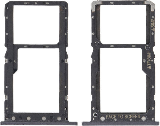 Sim Card Tray Xiaomi Pocophone F1 Craphite Black