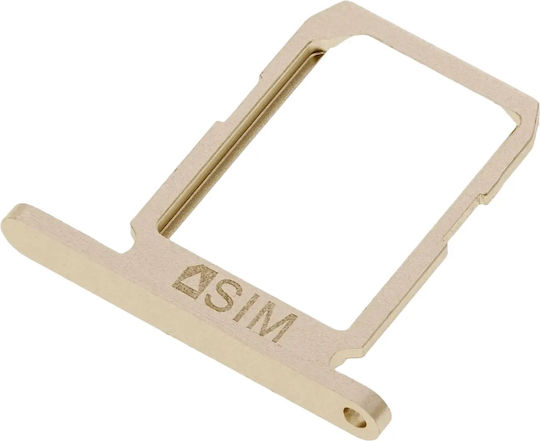 Sim Card Tray Samsung Galaxy S6 Gold