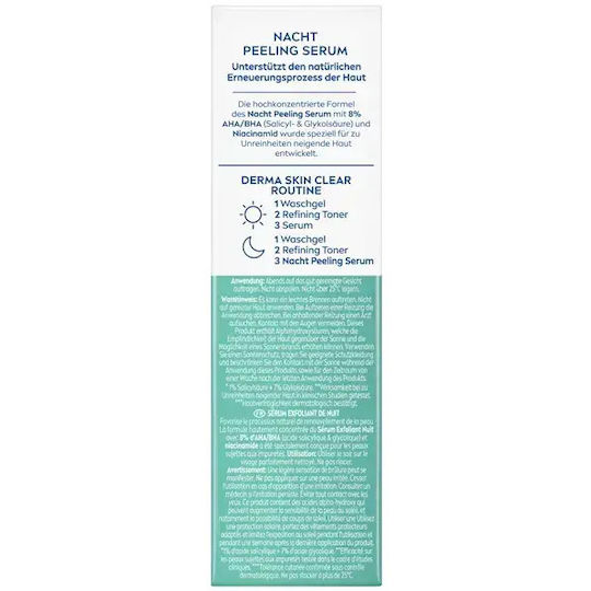 Nivea Derma Skin Clear Peeling pentru Față 40ml