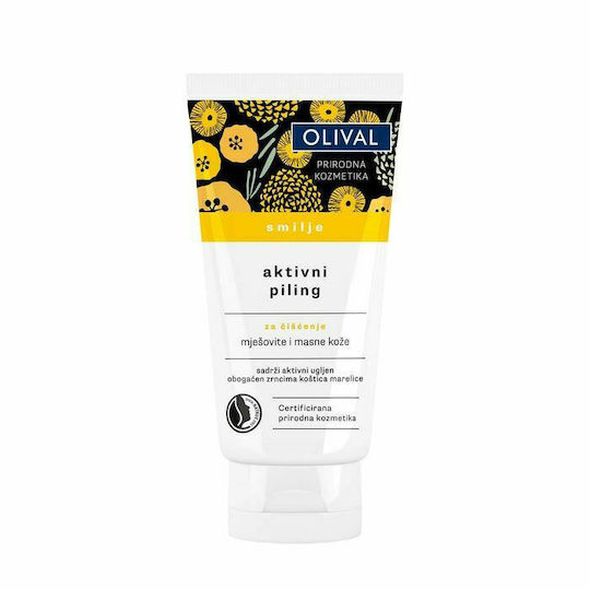 Olival Cremă Activă Pentru Peeling Față Pentru Ten Mixt și Gras 75ml