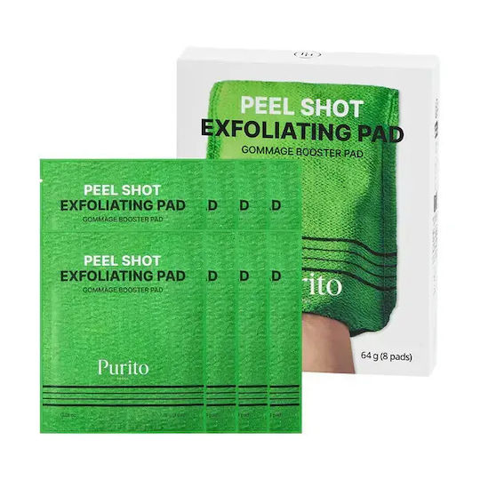 Purito Șervețele Peeling Pentru Față 8 Bucăți