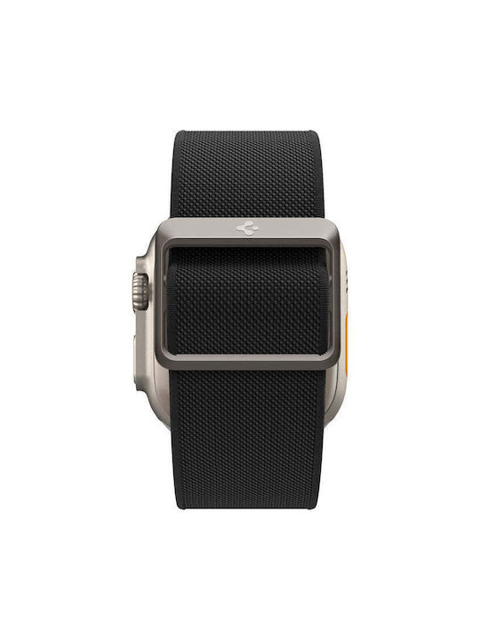 Spigen Каишка за Apple Watch 8 9 10 11 SE 1 2 3 Ultra 1 2 3 – 44 45 46 49mm Fit Lite Ultra Черен