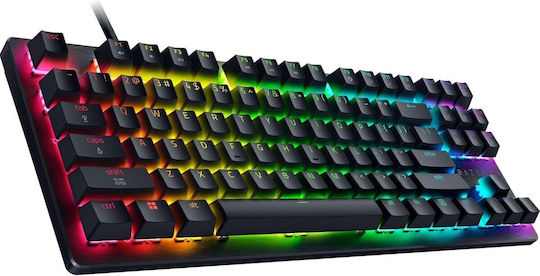 Razer Huntsman V3 HE Hall Effect Tastatură de Gaming Tenkeyless cu Comutatoare Magnetice și Iluminare RGB Engleză SUA