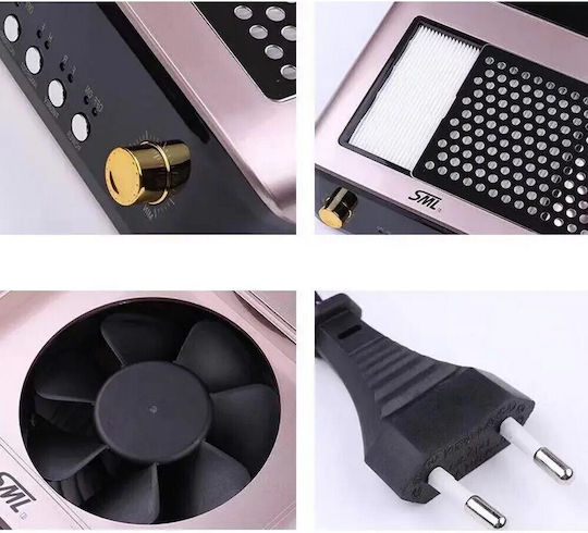 SML M2 Nail Drill 68W Pink with 25000 Revolutions per Minute