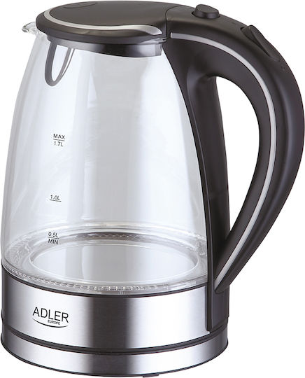 Adler Βραστήρας 1.7lt 2200W Μπλε