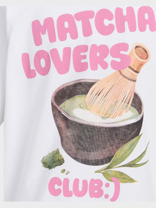 Damen T-shirt Weiß
