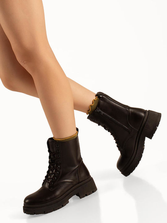 Stiefeletten Damen Braun