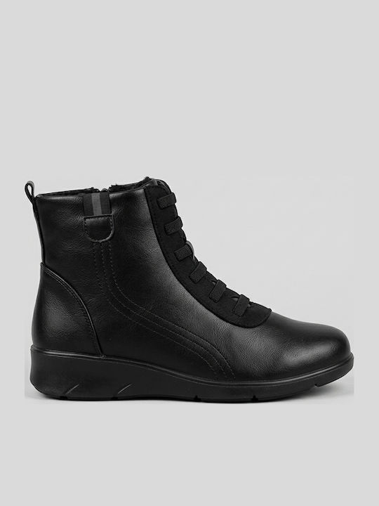 Damen Stiefeletten Schwarz