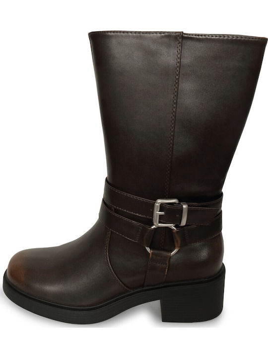 Damen Stiefeletten Braune