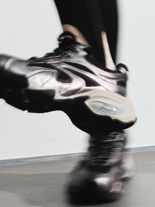 Combo B Women's Chunky Sneakers Black