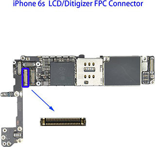 Digitizer Fpc Connector Iphone 6 Plus J2401 54 Pin