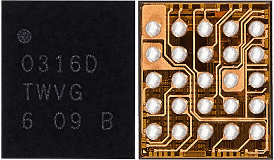 Контролер за Вибрации IC iPhone 7 7 Plus U3601 0316d 25 Щифта