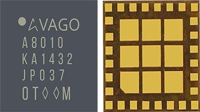 Leistungsverstärker IC-Chip Iphone 6 6 Plus Pa A8010 Pa U_hbpad 56 Pins