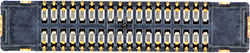 Lcd Fpc Connector Iphone 5 5c J5 28 Pin