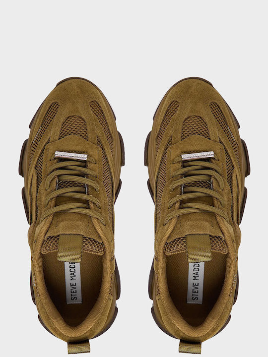 Steve Madden Possession-e Chunky Sneakers Khaki