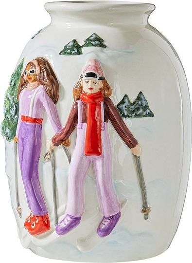 Butlers Διακοσμητικό Βάζο Mountain Πολύχρωμο 14x15xΥ19cm