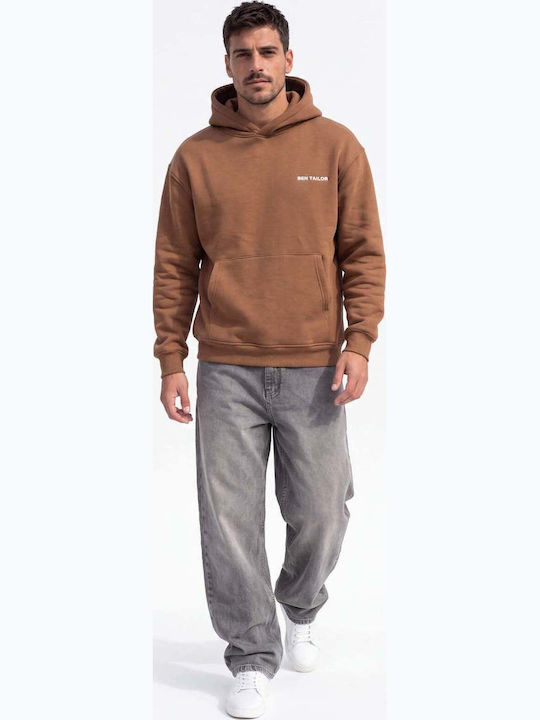 Hooded Brown Sweatshirt