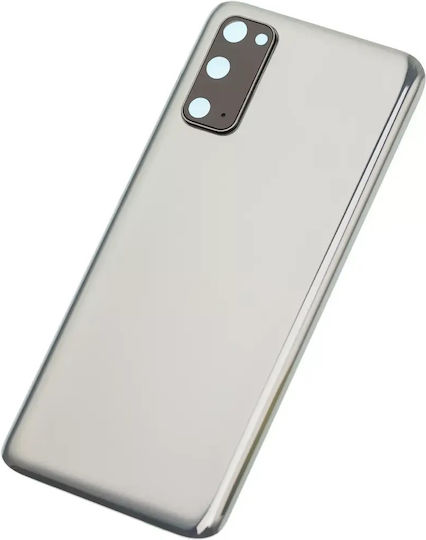 Back Cover Glass Camera Lens Samsung Galaxy S20 5g Service Pack Cosmic Gray