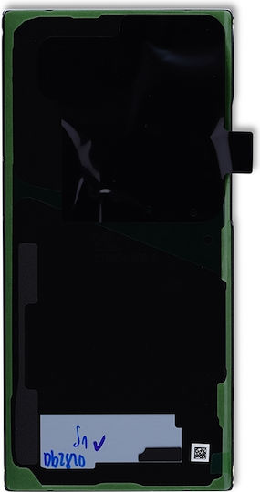 Back Cover Glass Camera Lens Samsung Galaxy Note 20 Ultra Service Pack Mystic Black