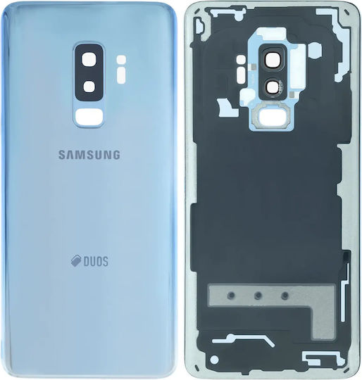 Sticlă Capac Spate Samsung Galaxy S9 Plus Service Pack Albastru Gheață