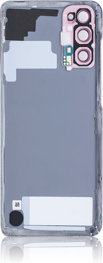 Geam Spate Carcasă Lentilă Cameră Samsung Galaxy S20 5g Pachet Service Roz Nori