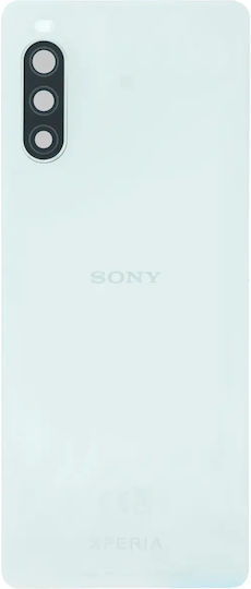 Back Cover Glass Camera Lens Sony Xperia 10 Ii Genuine White