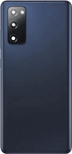 Back Cover Glass Camera Lens Samsung Galaxy S20 Fe Service Pack Cloud Navy