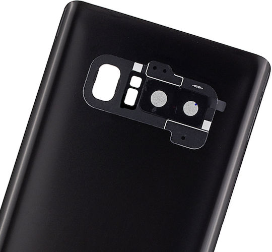 Rückseite Glas Kameraobjektiv Samsung Galaxy Note 8 Service Pack Orchidee Grau