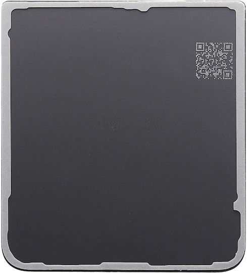 Bottom Back Cover Glass Samsung Galaxy Z Flip 3 5g Aftermarket Plus Phantom Black