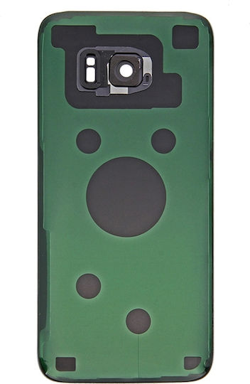 Back Cover Glass Camera Lens Samsung Galaxy S7 Edge No Logo Aftermarket Plus Black