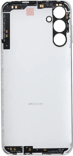 Sticlă Capac Spate Samsung Galaxy A14 5G A146 2023 Pachet Service Argintiu