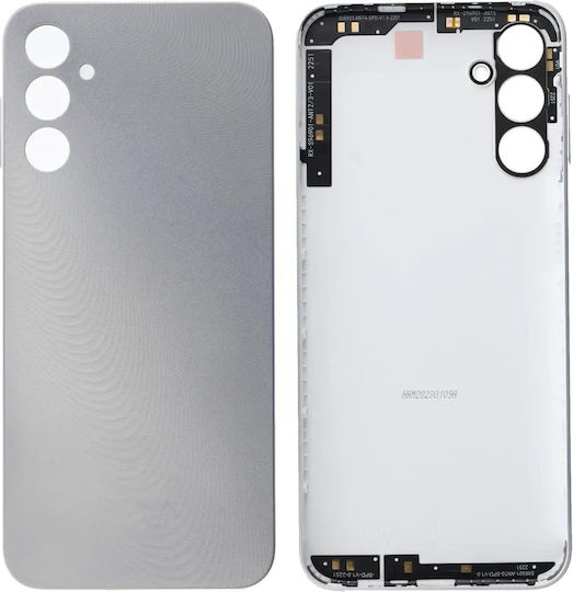 Sticlă Capac Spate Samsung Galaxy A14 5G A146 2023 Pachet Service Argintiu