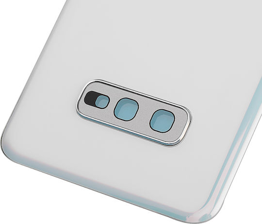 Back Cover Glass Camera Lens Samsung Galaxy S10e Service Pack Prism White