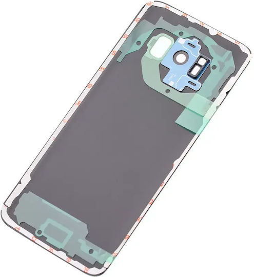 Задно Стъкло Капак Обектив Камера Samsung Galaxy S8 Сервизен Комплект Коралово Синьо