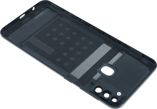 Back Cover Camera Lens Samsung Galaxy M21 M215 2020 Service Pack Black